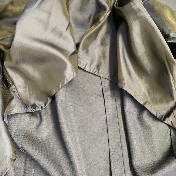 SARTORIO Size 44 Regular Navy Wool Notch Lapel Sport Coat - Picture 7 of 8